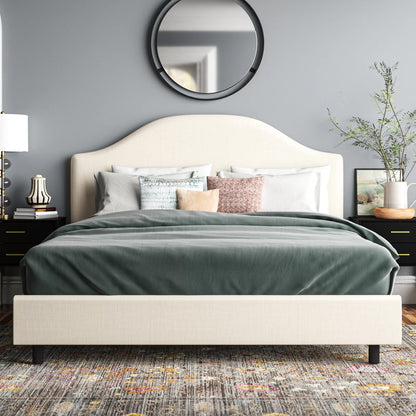 Morris Upholstered Standard Bed