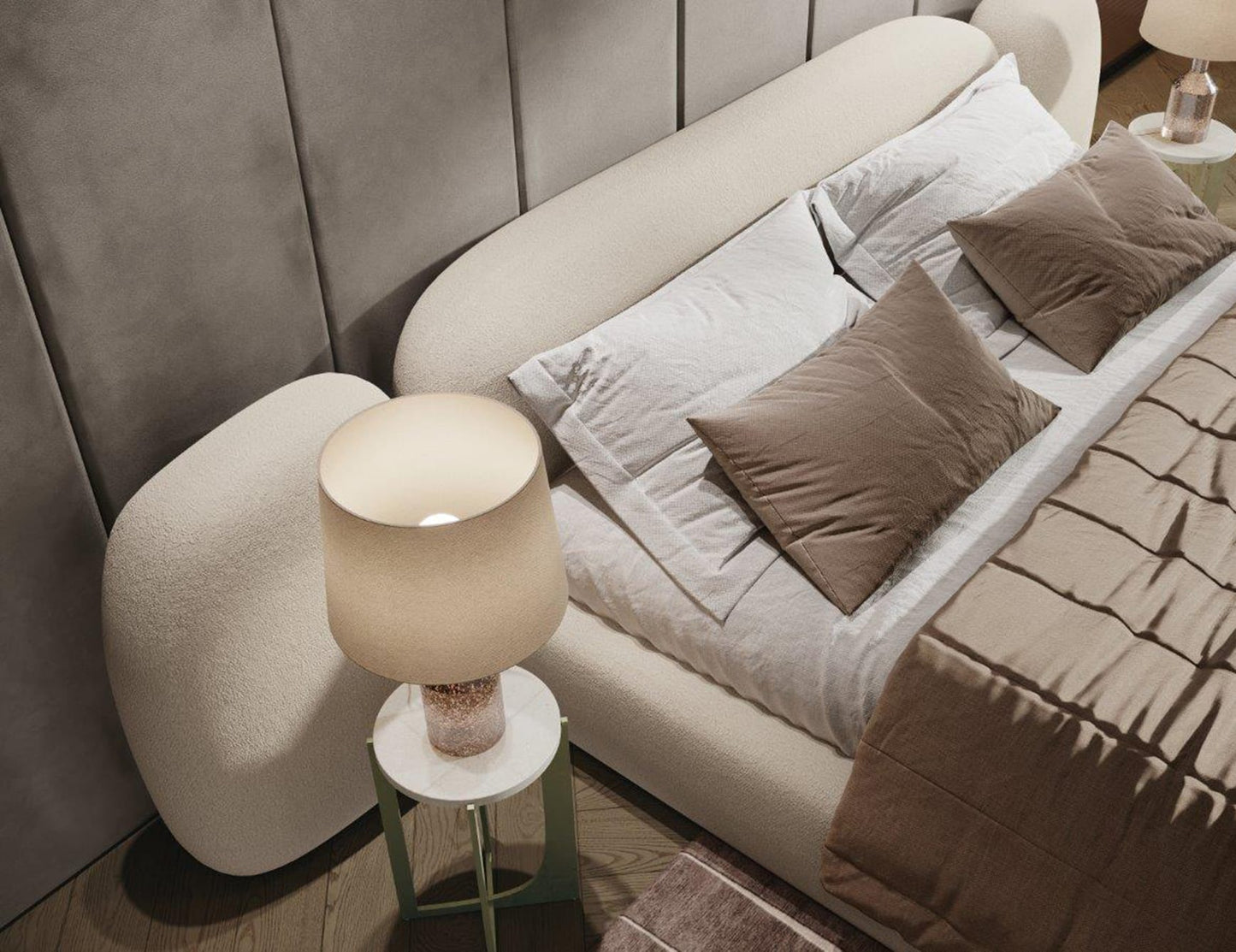 VOA Upholstered Bed